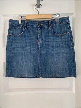Old Navy Blue Denim Mini Skirt